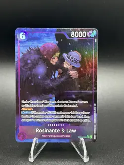 One Piece Rosinante & Law (EB04-038) (Alternate Art) The Azure Sea's Seven OP14 - Image 1