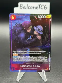 One Piece Rosinante & Law (EB04-038) (Alternate Art) The Azure Sea's Seven OP14 - Image 2