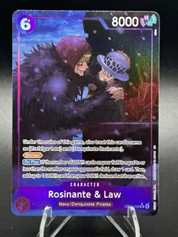 One Piece Rosinante & Law (EB04-038) (Alternate Art) The Azure Sea's Seven OP14 - Image 3