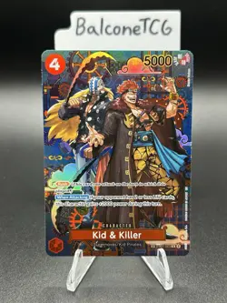 One Piece Kid & Killer (EB01-003) (SP) The Azure Sea’s Seven OP14-EB04 - Image 2