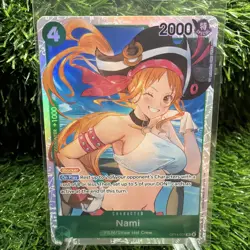 Nami OP14-031 SR Foil One Piece The Azure Sea's Seven OP TCG Waifu - Image 1