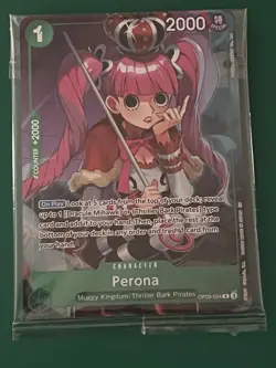 One Piece Perona OP09-034 Illustration Box Vol. 4 Promo Holo Sealed - Image 1