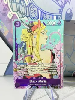 OP08-074 Black Maria Foil One Piece The Best Vol. 2 Promo English Near Mint - Image 1