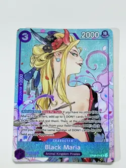 OP08-074 Black Maria Foil One Piece The Best Vol. 2 Promo English Near Mint - Image 3