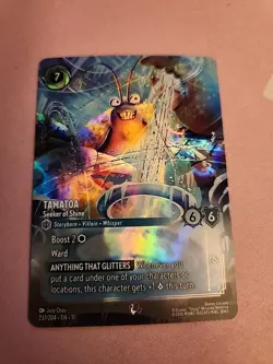 Disney Lorcana Tamatoa - Seeker Of Shine (Enchanted) Winterspelll N/M - Image 1