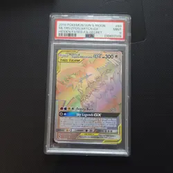 Pokemon Card - Moltres Zapados Articuno GX 69/68 Hidden Fates Full Art - PSA 9 - Image 1