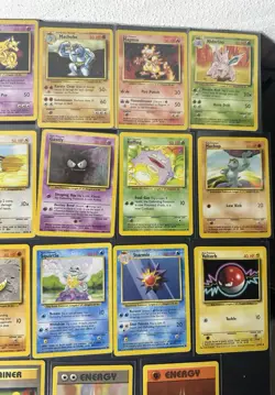 Vintage Pokemon Lot 131 Cards – Base/Jungle/Fossil/Rocket – WOTC Era UC/C - Image 5
