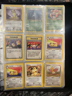 “125 Pokemon Cards 1999 WOTC Base Set Jungle Fossil Bulk Lot – Vintage - Image 4