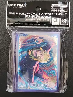 Sanji 70 Sleeves One Piece Card Game Official Deck Limited Edition Vol.2 - Image 1