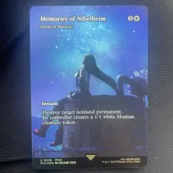 Memories of Nibelheim - Stroke of Midnight (Showcase) Foil NM MTG Free Shipping - Image 1