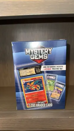 Pokemon TCG Mystery Gems CGC Graded Slab Factory Sealed New Card 2026 - Image 1