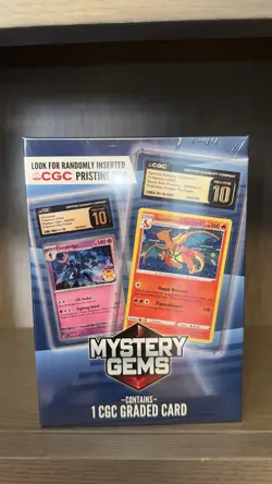 Pokemon TCG Mystery Gems CGC Graded Slab Factory Sealed New Card 2026 - Image 2