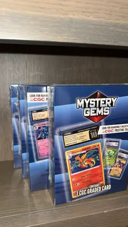 Pokemon TCG Mystery Gems CGC Graded Slab Factory Sealed New Card 2026 - Image 3