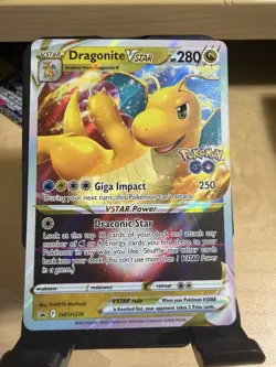 Dragonite VSTAR SWSH236 SWSH: Sword & Shield Promo Cards Holo NM - Image 1