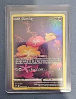 COMFEY GG14/GG70 POKEMON Card Rare Alternate Art Holographic Crown Zenith - Image 2