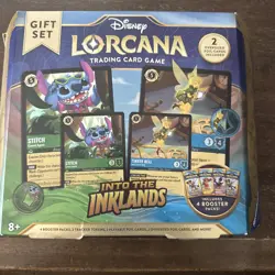 Disney Lorcana: Into the Inklands Chapter Gift Set w/ Promo Cards (Sealed) - Image 1