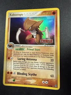 Pokemon Kabutops Power Keepers 10/108 Reverse Holo Rare 110 HP 2007 Card - Image 1
