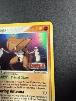Pokemon Kabutops Power Keepers 10/108 Reverse Holo Rare 110 HP 2007 Card - Image 3