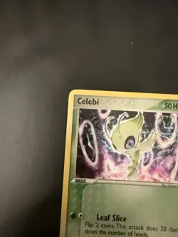 Pokemon TCG Celebi Nintendo Black Star Promos 29 Holo Promo Card LP - Image 2