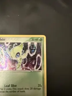 Pokemon TCG Celebi Nintendo Black Star Promos 29 Holo Promo Card LP - Image 3