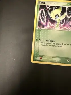 Pokemon TCG Celebi Nintendo Black Star Promos 29 Holo Promo Card LP - Image 5
