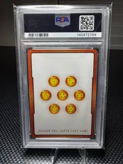 Energy Marker E-84 Silver Manga Booster 02 Dragon Ball Fusion Card PSA 10 POP 1 - Image 2