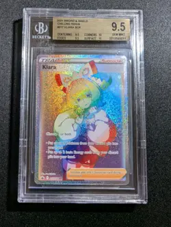 Pokemon BGS Graded Cards (Lot Of 3) - Pikachu Ex JPN, Radiant Alakazam, & Klara - Image 4