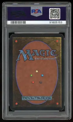 1993 MTG Magic the Gathering Card Alpha Wanderlust PSA 7 TCG - Image 2