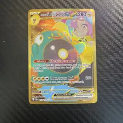 Pokemon TCG Iono's Bellibolt EX Holo Card 188/159 Sv09: Journey Together - Image 1