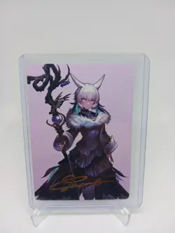 Y'shtola, Night's Blessed Art Card (53) (Gold-Stamped Signature) Art Series:... - Image 1
