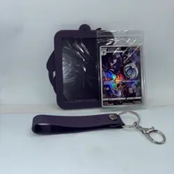 Chandelure Chinese Pokemon TCG Card Display Key Chain W/ SEALED CARD 🔥 - Image 5