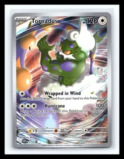💥 Tornadus - 2025 Pokemon Holo Foil 210 Sv: Scarlet & Violet Promo Card - Image 1