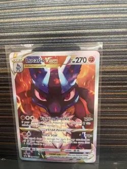 Lucario VSTAR Promo SWSH: Sword & Shield Promo Cards SWSH291 LP-MP - Image 1