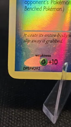 Barboach 72/123 Reverse Holo Mysterious Treasures Pokemon Card - Image 4