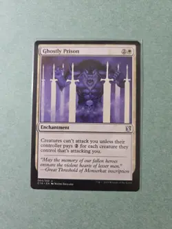 Ghostly Prison Commander 2019 NM MTG - Image 1