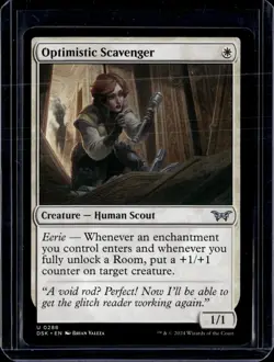 Optimistic Scavenger - 288 - DSK - NM - MTG Magic the Gathering - Image 1