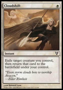 MTG Magic the Gathering Cloudshift (12/252) Avacyn Restored LP - Image 1