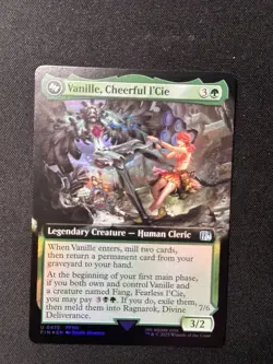 Magic The Gathering Vanilla, Cheerful l'Cie (Extended Art) Final Fantasy Foil - Image 1