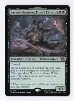 Savanti Romero, Time's Exile (Foil) 72 (R) MTG Teenage Mutant Ninja Turtles TMT - Image 1