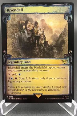 Rivendell (Showcase Scrolls, Foil, #710, NM) Universes Beyond: Lord of the Rings - Image 3