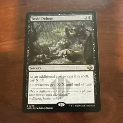 Wizards Magic: The Gathering Toxic Deluge Rare Sorcery Modern Horizons 3 Regular - Image 1