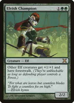 1x NM Elvish Champion 10th Edition Regular - Image 1