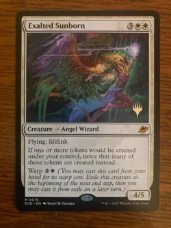 Exalted Sunborn - Edge of Eternities PROMO - MTG Magic the Gathering - Image 1