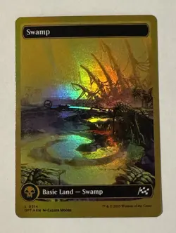 MTG Swamp (0514) (First-Place Foil) Aetherdrift Foil LP - Image 1