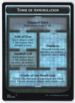 Tomb of Annihilation / The Atropal Token Foil Adventures in Forgotten Realms NM - Image 1
