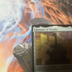 MTG Hammer of Nazahn, NM-Mint, English Commander Masters - Image 2
