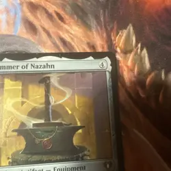 MTG Hammer of Nazahn, NM-Mint, English Commander Masters - Image 3