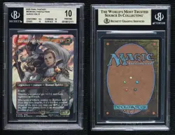 Surge Foil Balthier and Fran Borderless Magic Final Fantasy BGS 10 PRISTINE - Image 3