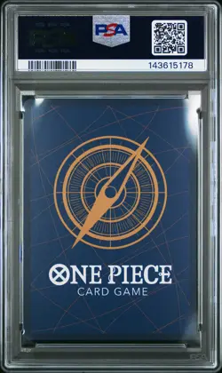 2025 ONE PIECE PRB02-PREMIUM BOOSTER SPARKLE FOIL #005 MONKEY D. LUFFY PSA 10 - Image 2