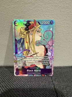 One Piece Promotion Cards #OP08-074 Black Maria (Illustration Box Vol.2) - Image 1